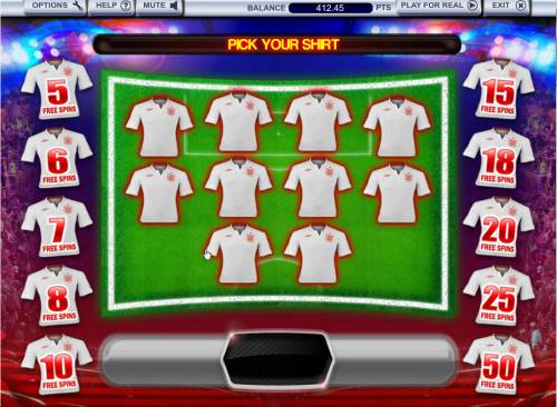 3 Lions Big Bonus Slots Select a jersey to reveal free spins