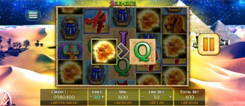 3 Elements Big Bonus Slots Three scattered yellow skulls on the reels triggers the respin feature and the Q symbol is defined.