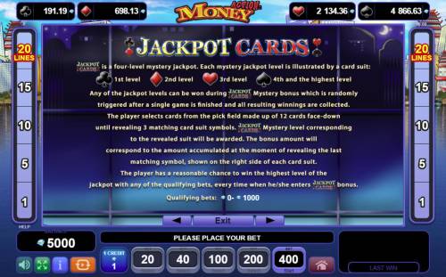 Action Money Big Bonus Slots Jackpot Rules
