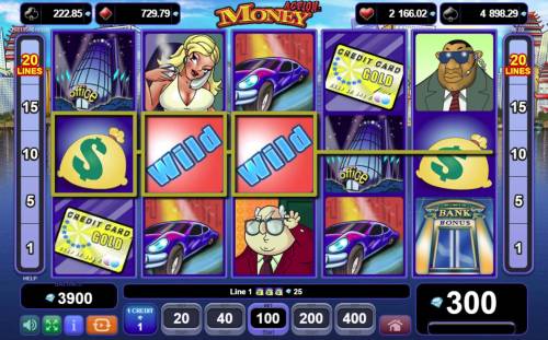Action Money Big Bonus Slots Multiple winning paylines