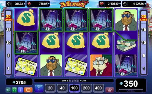 Action Money Big Bonus Slots Four of a kind