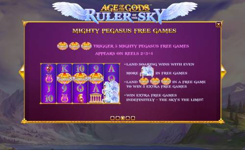 Age of the Gods Ruler of the Sky Big Bonus Slots Free Game Rules