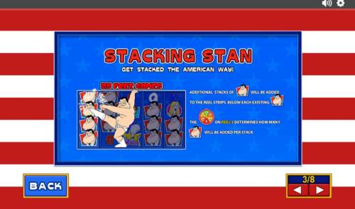 American Dad Big Bonus Slots Stacking Stan feature rules