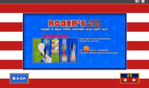 American Dad Big Bonus Slots Rogers Random Wilds Feature