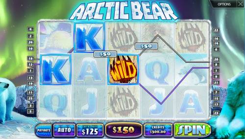 Arctic Bear Big Bonus Slots A winning three of a kind