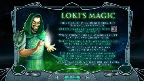Asgard Big Bonus Slots Lokis Magic Feature Rules