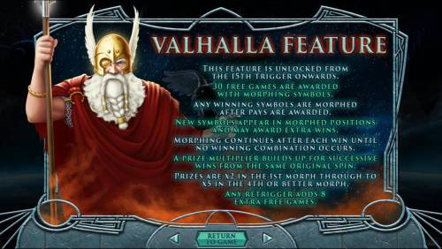 Asgard Big Bonus Slots Valhalla Feature Rules