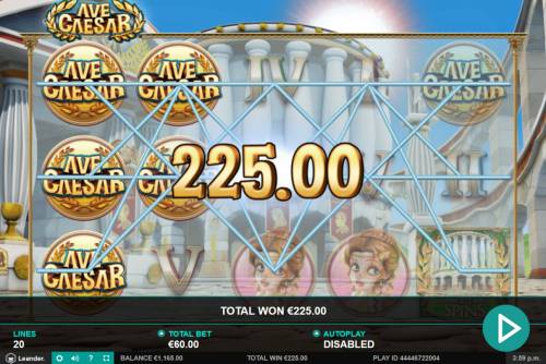 Ave Caesar Big Bonus Slots Multiple winning paylines