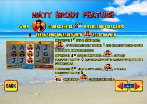 Baywatch Big Bonus Slots Matt Brody feature