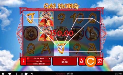 Cai Hong Big Bonus Slots Multiple winning paylines