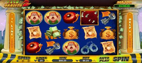 Cash Bandits 2 Big Bonus Slots A winning Four of a Kind