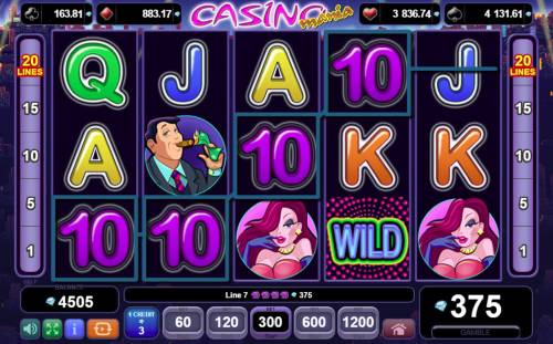 Casino Mania Big Bonus Slots Four of a kind