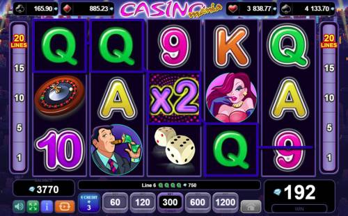 Casino Mania Big Bonus Slots A winning three of a kind