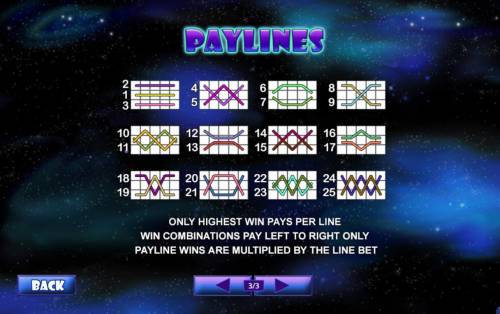 Cosmic Disco Big Bonus Slots Paylines 1-25