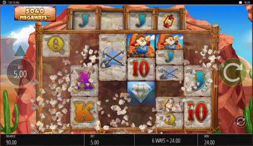 Diamond Mine Big Bonus Slots Winning combinations are removed from the reels and new symbols drop in place
