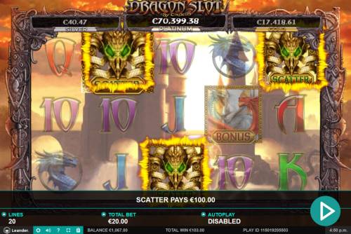 Dragon Slot Jackpot Big Bonus Slots Scatter Win