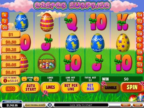 Easter Surprise Big Bonus Slots 