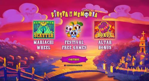 Fiesta De La Memoria Big Bonus Slots Introduction