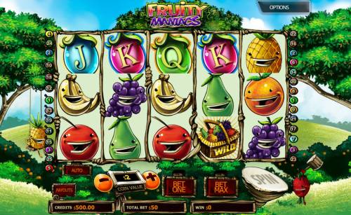 Fruity Maniacs Big Bonus Slots Main Game Board