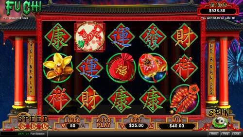 Fu Chi Big Bonus Slots Multiple winning paylines