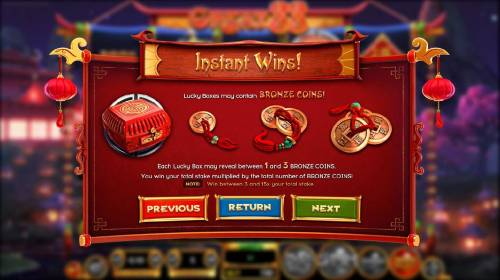 Great 88 Big Bonus Slots Each Lucky Box may reveal 1 and 3 bronze coins. You win your total stake multiplied by the total number of Bronze Coins.