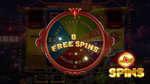 Great 88 Big Bonus Slots Another 8 free spins are added to the total number of fre spins already won.