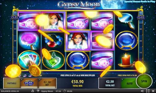 Gypsy Moon review on Big Bonus Slots