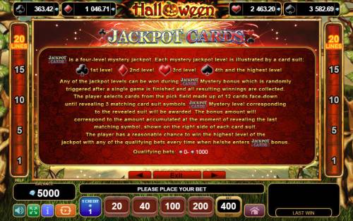 Halloween Big Bonus Slots Jackpot Rules