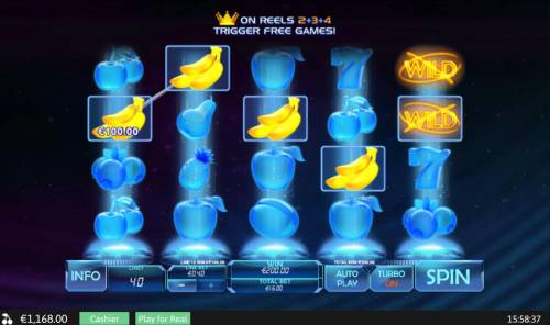 Hologram Wilds Big Bonus Slots A pair of winning paylines triggers a 200 payout
