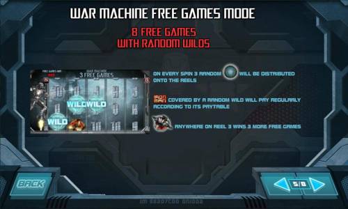 Iron Man 3 Big Bonus Slots war machine free games mode rules