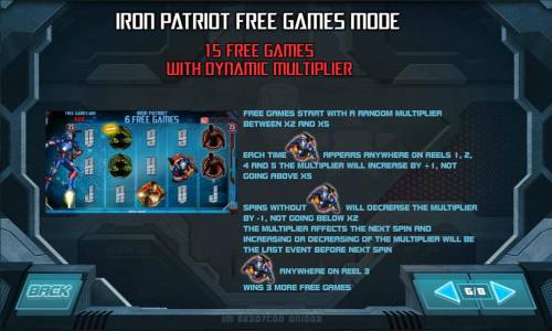 Iron Man 3 Big Bonus Slots iron patriot free games mode rules