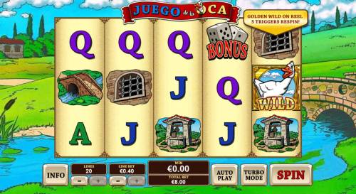 Juego De La Oca Big Bonus Slots Main Game Board