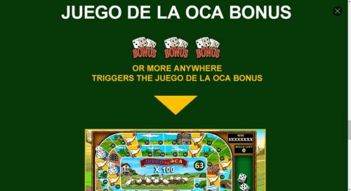 Juego De La Oca Big Bonus Slots Bonus Game Rules