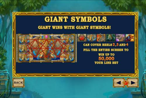 Jungle Giants Big Bonus Slots Giant Symbol Rules
