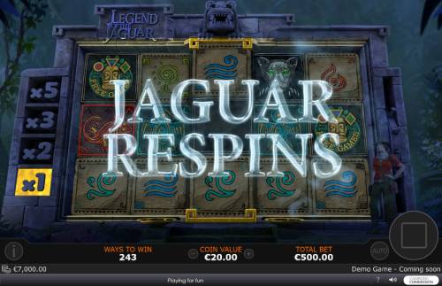 Legend of the Jaguar Big Bonus Slots Jaguar Respins