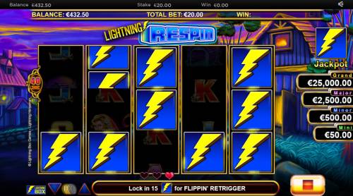 Lightning Horseman Big Bonus Slots Landing additional scatter symbols will award 3 more respins