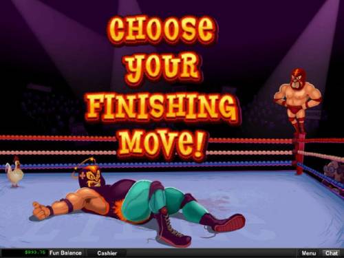 Lucha Libre Big Bonus Slots Choose your finishing move.