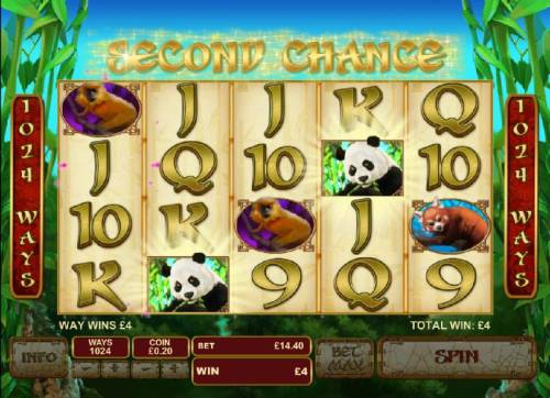 Lucky Panda Big Bonus Slots during second chance, the three reels will spin automatically giving you another chance at landing on a third scatter symbol