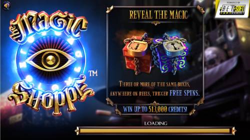 Magic Shoppe Big Bonus Slots Win up to 513,000 credits!
