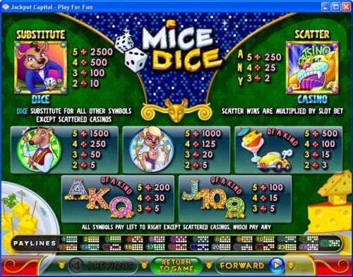 Mice Dice Big Bonus Slots 