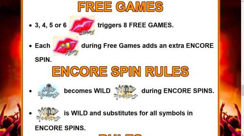 Mild Rockers Big Bonus Slots Free Spins Bonus Game Rules