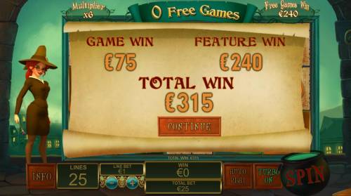 Miss Fortune Big Bonus Slots A total of 315.00 awarded for fre games play