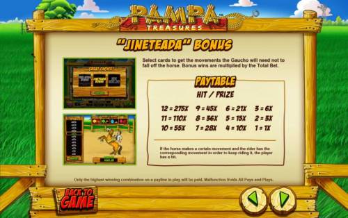 Pampa Treasures Big Bonus Slots jineteada bonus rules