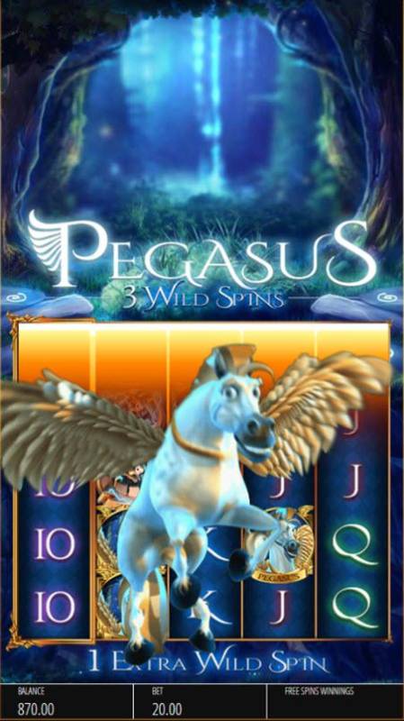 Pegasus Rising Big Bonus Slots Landing another scatter symbol will award 1 additional wild spin