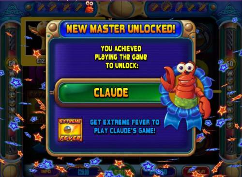 Peggle Big Bonus Slots Claude Achievement unlocked