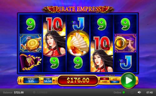 Pirate Empress review on Big Bonus Slots