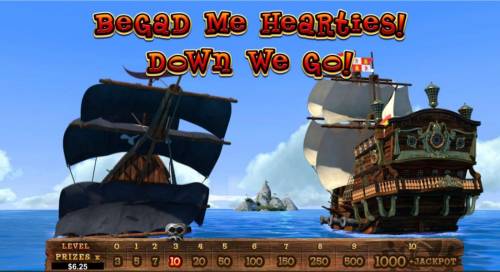 Pirate Isle Big Bonus Slots Bonus play ends when your ship is sunk.
