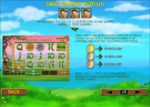 Plenty O' Fortune Big Bonus Slots free games bonus feature rules and how to play