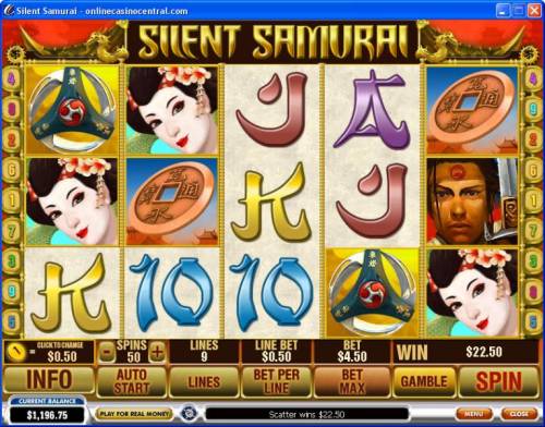 Silent Samurai Big Bonus Slots 