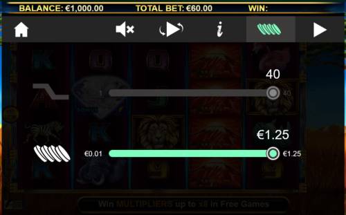 Stellar Jackpots with Serengeti Lions Big Bonus Slots Available Stake Ranges From 0.01 up to 1.25